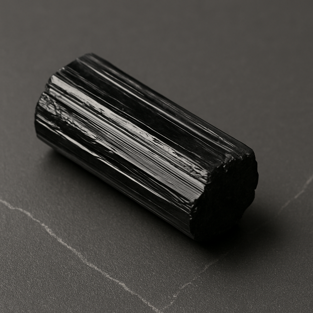 🌑✨ Turmalina Negra, Escudo Ancestral de Protección